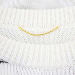 Deuxieme Classe 22SS ボーダー ニット セーター 長袖 白 黒 ホワイト ブラック