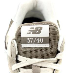 New Balance 22AW IENA取扱い M5740PCB スニーカー 24.5cm ブラウン ホワイト