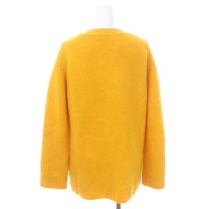 Drawer カシミヤニットカーディガン 長袖 マスタード