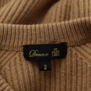 15 ドゥロワー カシミヤ シルク リボン ニット セーター ベージュ 1 S 15 ドゥロワー カシミヤ シルク リボン ニット セーター