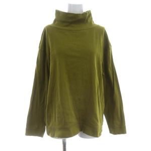 22AW ORGANIC COTTON THERMAL JERSEY ハイネックカットソー 長袖 2 オリーブ