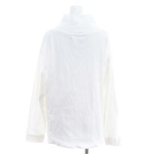 MHL. 22AW ORGANIC COTTON THERMAL JERSEY ハイネックカットソー 長袖 2 白 ホワイト