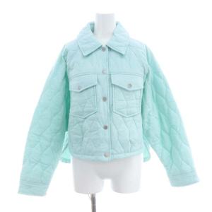 22SS キルトGジャン ジャケット 中綿 36 ミントブルー