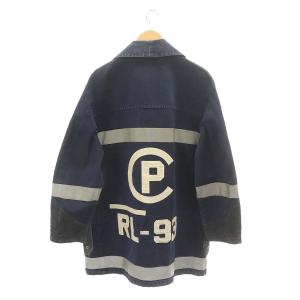 RALPH LAUREN ファイヤーマンジャケット RL-93 リフレクター フック デニム S ネイビー