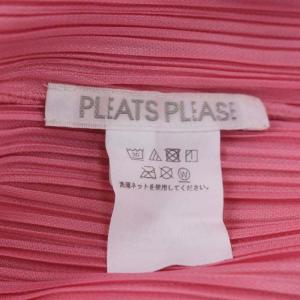PLEATS PLEASE ISSEY MIYAKE 22AW クルーネックプリーツブラウス 3 ピンク