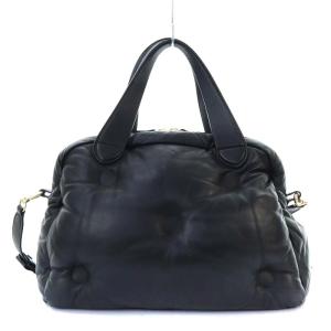 Martin Margiela 11 19SS グラムスラム トートバッグ 2WAY ラムスキン ブラック