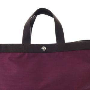 Hervé Chapelier 725C コーデュラ舟型 トートL ハンドバッグ パープル