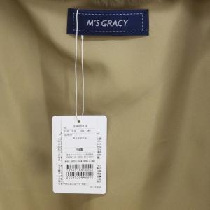M'S GRACY 23AW フェイクファーテーラードコート 00 ベージュ