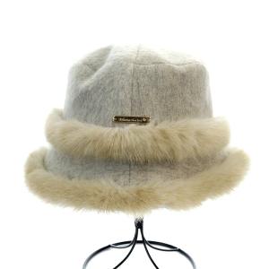 Athena New York HANNAH  バケットハット 帽子 グレー ベージュ