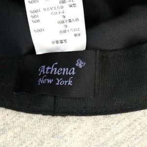 Athena New York HANNAH  バケットハット 帽子 グレー ベージュ