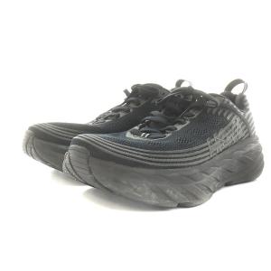 HOKA ONE ONE ボンダイ BONDI 6 スニーカー シューズ 24.0cm 黒 ブラック 1019270
