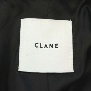 CLANE DOUBLE LONG BOA COAT チェスター ロング 2 ブラック 15101-0112