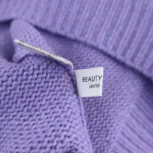 BEAUTY&YOUTH UNITED ARROWS 5Gソフトロービングタートルネックニット セーター ウール 長袖 ラベンダー
