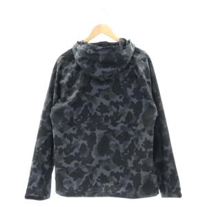 THE NORTH FACE NOVELTY COMPACT JACKET ジャケット ナイロン 長袖 迷彩 カモフラ ジップアップ L 黒 ブラック グレー