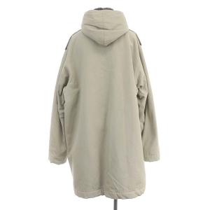A.P.C. 中綿コート ロング ジップアップ 裏地ボア フーディー 1 S ベージュ