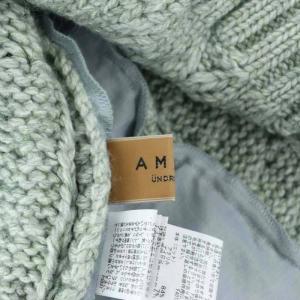 Ameri VINTAGE UNDRESSED COTTON CANDY SLEEVE KNIT ニット セーター チュニック 長袖 ケーブル タートルネック