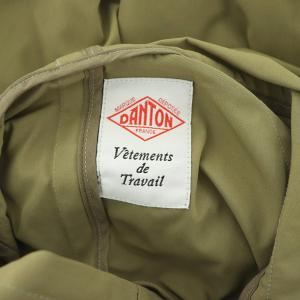 DANTON スプリングコート フード ロング 34 ベージュ