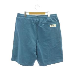 THE NORTH FACE スウェットショートパンツ ハーフ イージー 2XL 青 ブルー