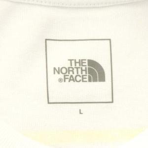 THE NORTH FACE NT32032L/S Extreme Teeカットソー Tシャツ 長袖 コットン混 L 白 グレー 黄色