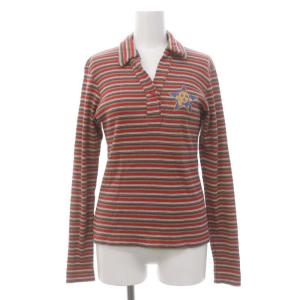 23AW HEADPHONE シャツ ボーダー ポロシャツ ニット 長袖 マルチボーダー F マルチカラー