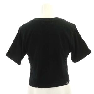 HYSTERIC GLAMOUR 23SS SAY NICE THING DTR ショートTシャツ カットソー 半袖 プリント コットン F 黒 白 ピンク