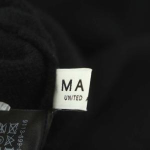 UNITED ARROWS マルゥ MARW 22AW ハイネックニット セーター 長袖 ウール 黒 ブラック