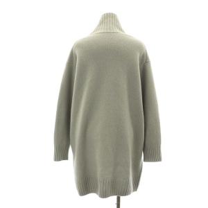 Plage 22AW スーパーファインウールカシミヤハイネックミニワンピース 長袖 ウール カシミヤ混 36 S グレー