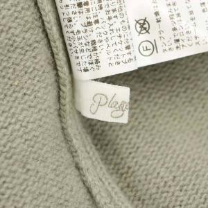 Plage 22AW スーパーファインウールカシミヤハイネックミニワンピース 長袖 ウール カシミヤ混 36 S グレー