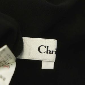 Christian Dior レース 半袖 カットソー プルオーバー 11 黒 ブラック