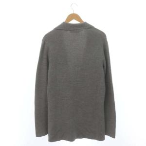 RALPH LAUREN ブラックレーベル BLACK LABEL カシミヤ混 ニット カーディガン ジャケット テーラード XS グレー