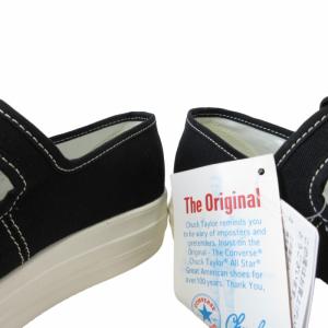 CONVERSE タグ付 LIGHTPLTSMARYJANE OX スニーカー シューズ 31307601 黒 ブラック US 6 25.0?p