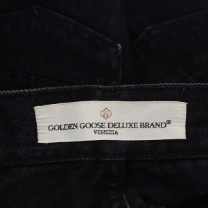 GOLDEN GOOSE トゥモローランド取扱い デニムパンツ ジーンズ ストレート 28 黒 ブラック