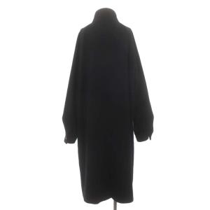 DRESSTERIOR × セロ thero. ウールコート ロング アウター 黒 ブラック