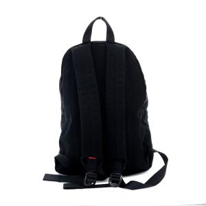 Supreme リュックサック デイパック キャンバス ロゴ ブラック