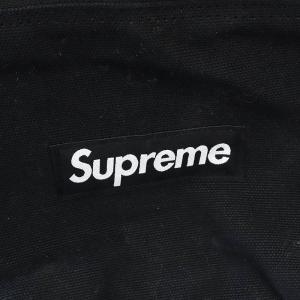 Supreme リュックサック デイパック キャンバス ロゴ ブラック