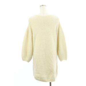 SNIDEL 24SS New Year Special Item オフショルミニワンピース ニット 長袖 F アイボリー