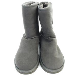 UGG australia クラシック ショート 2 CLASSIC SHORT ムートンブーツ ミドル 26cm グレー N5825