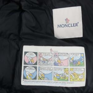 MONCLER ANET アネット ダウンジャケット アウター フリル ジップアップ 1 ブラック
