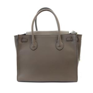 A.D.M.J. コンクルージョン トートバッグ ショルダーバッグ 2way レザー グレー