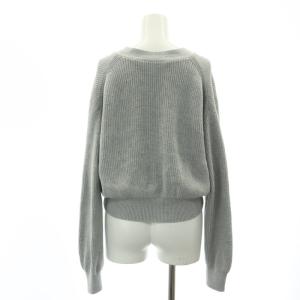 EVERYDAY I LIKE 23SS Co/Si Cropped カーディガン ニット クロップド 長袖 グレー