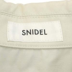 SNIDEL 23SS ポンチョトレンチコート スプリング ミドル F ベージュ