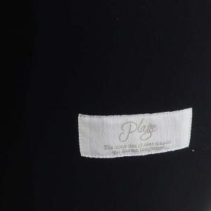 Plage 22AW ハミルトンテーラードコート ロング 36 紺ネイビー