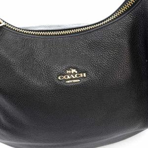 COACH ハーレー ホーボー ワンショルダーバッグ レザー 黒 ブラック F38259