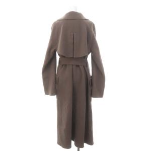 Diagram GRACE CONTINENTAL 21AW ガウントレンチリバーコート アウター ロング 38 茶 ブラウン