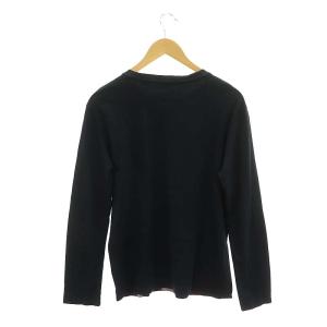 BLACK LABEL CRESTBRIDGE チェックカットソー プルオーバー M 紺 ネイビー