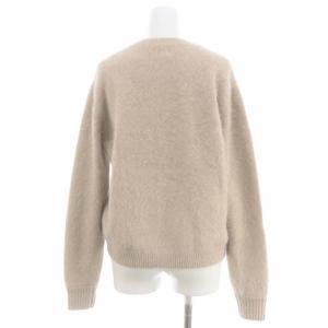 Ron Herman 23AW Fox Cashmere Knit Pullover ニット 長袖 XS グレージュ