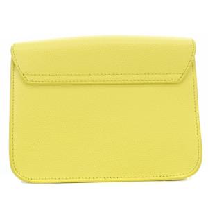 FURLA メトロポリス チェーンショルダーバッグ レザー 黄色 イエロー