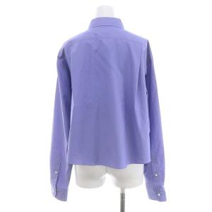 Shinzone SHORT SHIRTS シャツ クロップド 長袖 36 ラベンダー