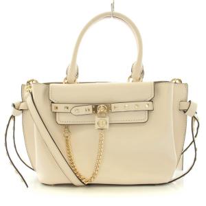 HAMILTON LEGACY ベルテッド サッチェル ラージ スタッズ 2WAY ハンドバッグ トートバッグ ショルダーバッグ