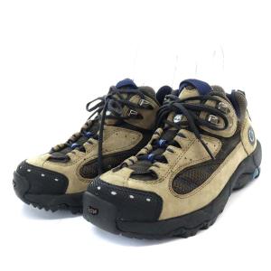 Timberland スニーカー ローカット 7.5 25.5cm 茶色 ブラウン